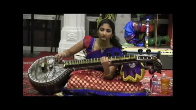 HINDU TEMPLE OF GREATER CHICAGO: EKANTHA SEVA VEENA CONCERT: SRI NITYA PARITI: YE THAVUNARA -1