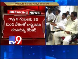 KCR to meet President Pranab