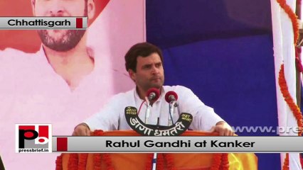 Rahul Gandhi: We want to transform Chhattisgarh with your support