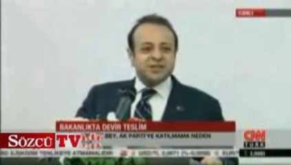 Bağış'tan fıkralı veda