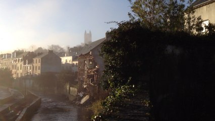 Quimperlé: la maison sera détruite demain