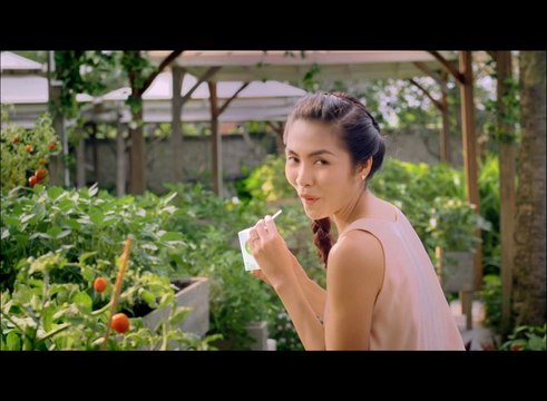 Sữa đậu nành Vinasoy - Quảng cáo - Cơ thể khỏe khoắn, tươi tắn làn da - Tăng Thanh Hà