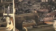 Fire guts garment factory in Bangladesh