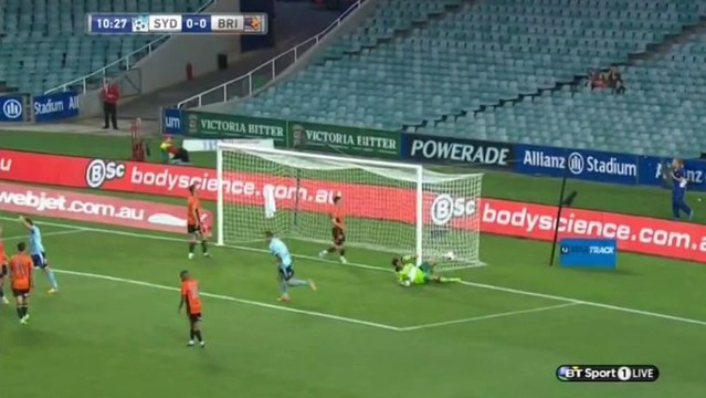 Alessandro Del Piero Amazing Free Kick Goal ~ FC Sydney vs Brisbane Roar 1-0 HD