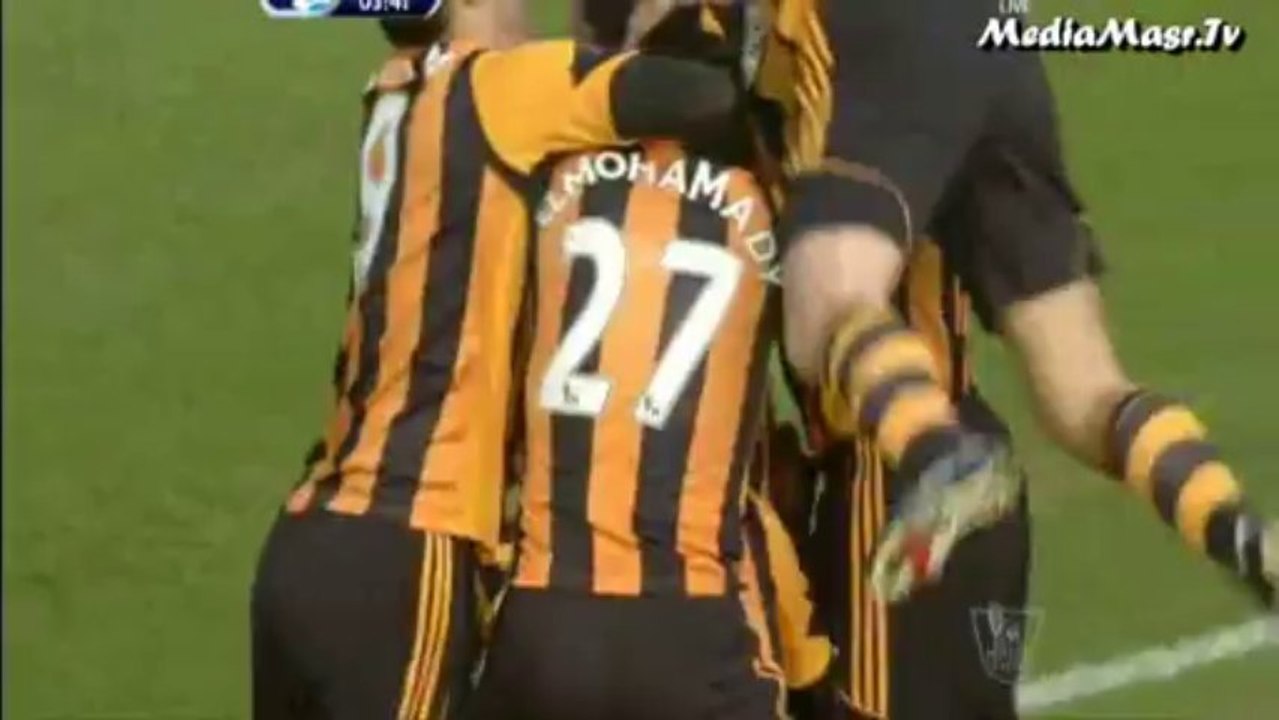 هدف هال سيتي الأول في مانشستر يونايتد - الأسبوع 18 - 26/12/2013