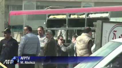 Egypte: attentat contre un bus au Caire, 5 blessés légers