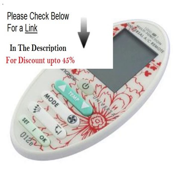 Clearance Generic Universal Air Conditioner AC Remote Control LCD Display For SAMSUNG PANASONIC LG