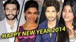 Bollywood Celebrities Wishes Happy New Year 2014