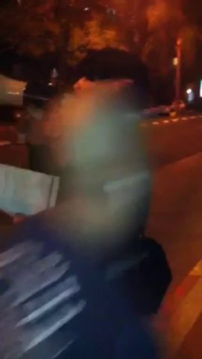 הפגנת פוסט טראומה מחוץ לביתו של מנכ"ל משרד הבריאות רוני גמזו