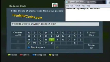 Unlimited free Microsoft Points and Xbox Live! NO PROGRAMS! Website with hundreds of codes!!