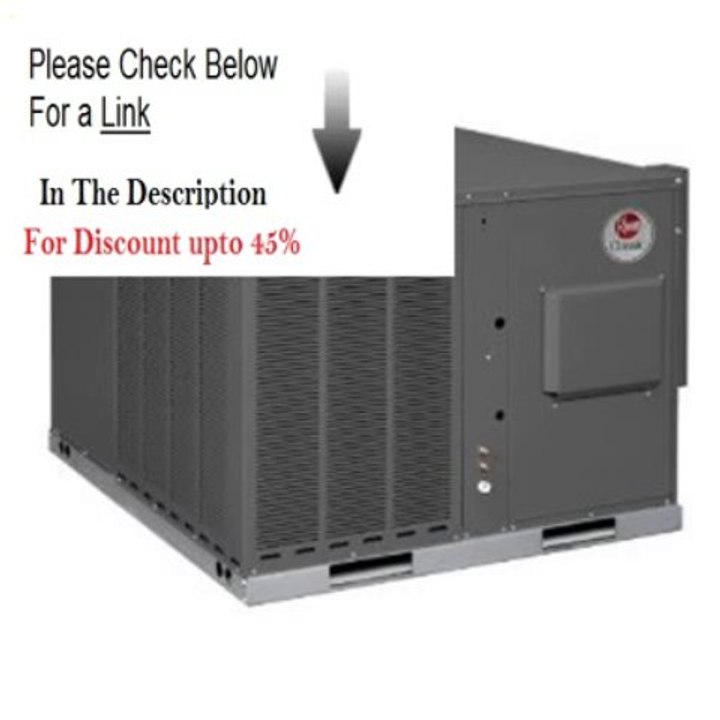 Clearance 3 Ton 13 Seer Rheem / Ruud 80,000 Btu 80% Afue Gas Package Air Conditioner - RRNLB036JK08E