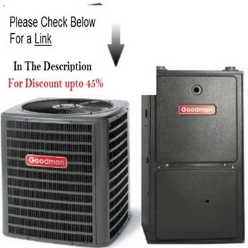 Clearance 3.5 Ton 15 Seer Goodman 90,000 Btu 95% Afue Dual Fuel System - SSZ140421 - CAPF4961D6 - GMVC950905DX - TX5N4