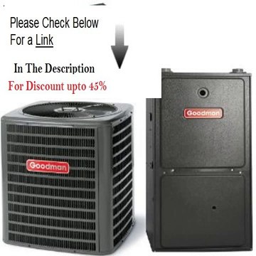 Clearance 2 Ton 13 Seer Goodman 45,000 Btu 95% Afue Gas System - GSX130241 - CAPF1824B6 - GMH950453BX
