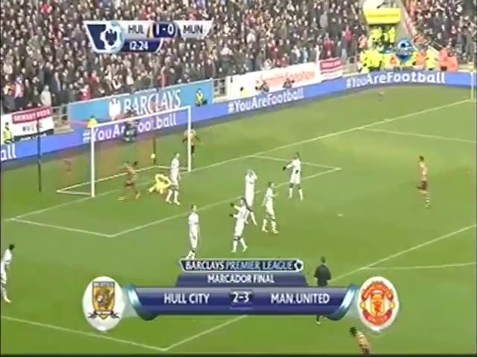 Hull City Vs Man. United 2-3, PL 2013