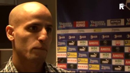 03-02-2012 El Ahmadi terug van de Afrika Cup