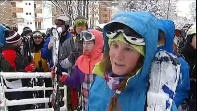 La poudreuse est enfin là dans les Alpes, pour le plus grand plaisir des skieurs