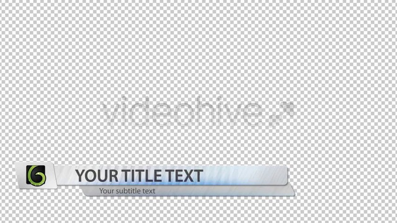 Lower Third - After Effects Template