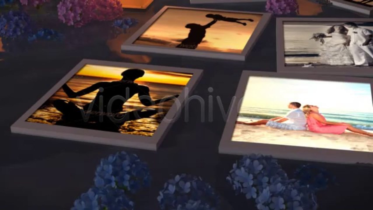 Photo Gallery on a Magical Summer Night - After Effects Template