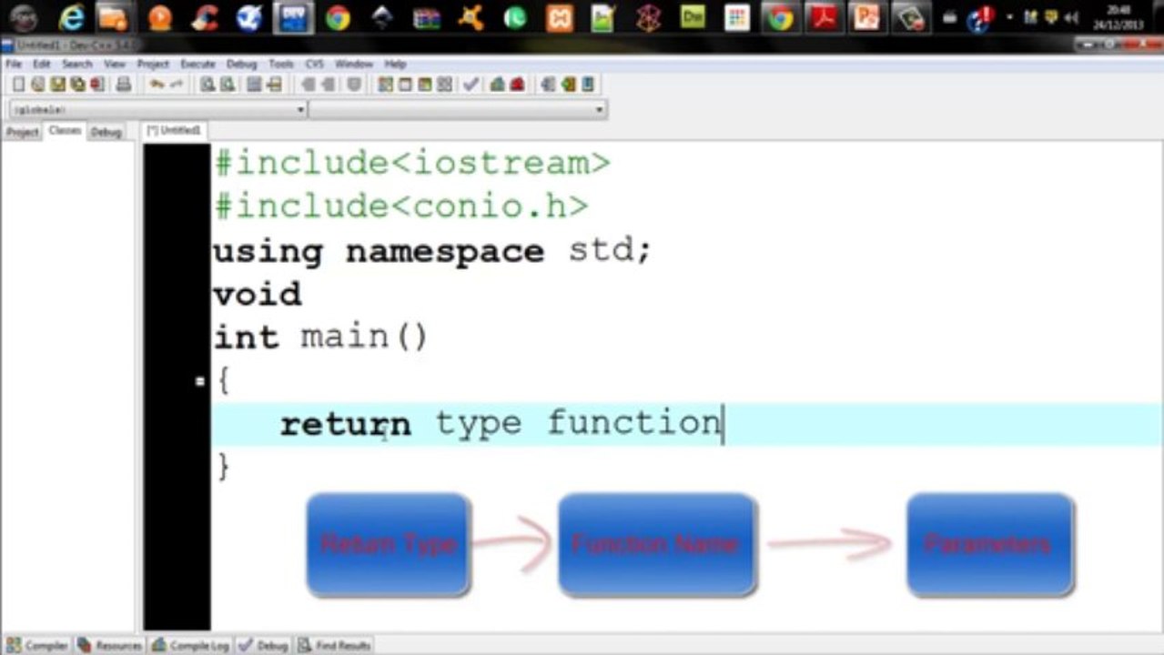 Functions In C++  - Part # 1 : Urdu Tutorials