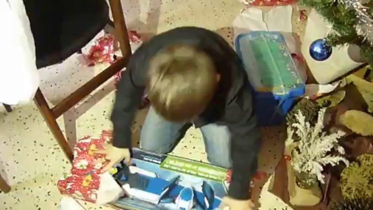 noél chez papé et mamé de Tristan