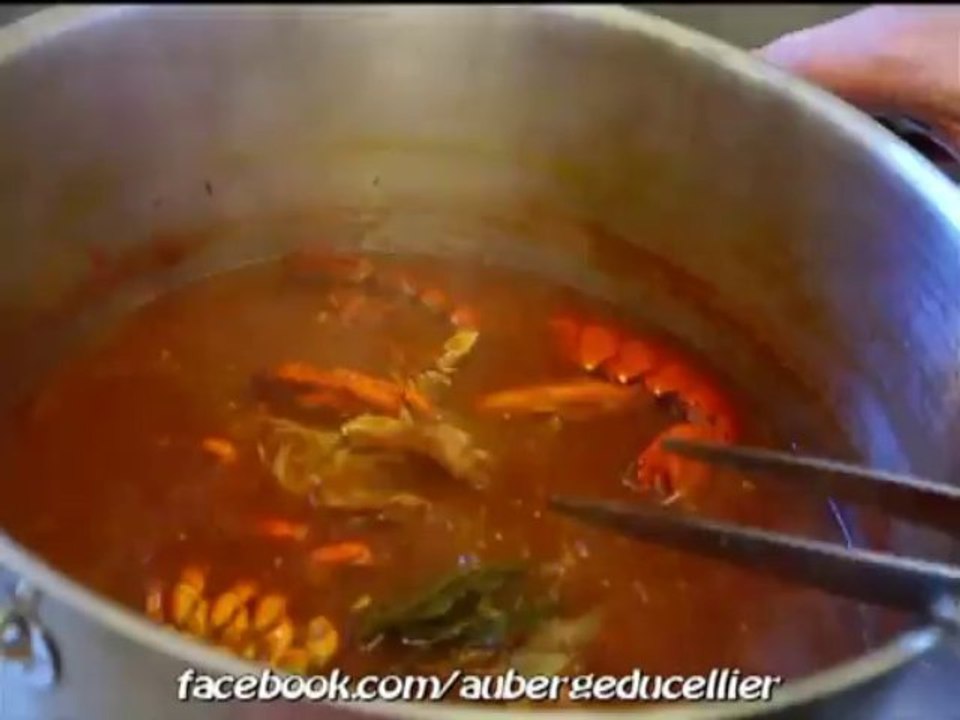 3-Comment préparer ses homards - 3ème partie - la bisque