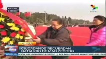 Gob. de China conmemora 120 aniversario de natalicio de Mao