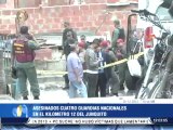 Asesinados 4 guardias nacionales en El Junquito