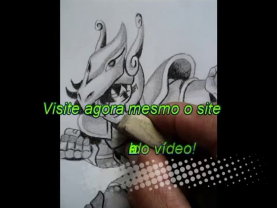 Cavaleiros do Zodíaco. Aulas grátis desenho mangá passo a passo