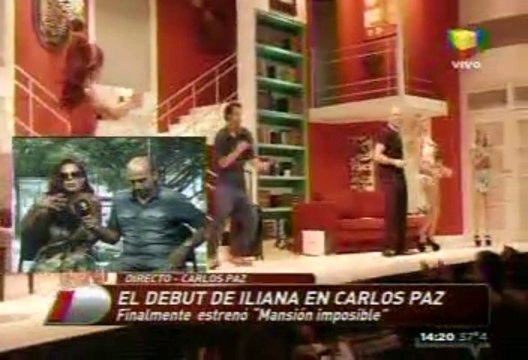 Iliana hablando del estreno de Mansión Imposible en Intrusos - 26 de Diciembre