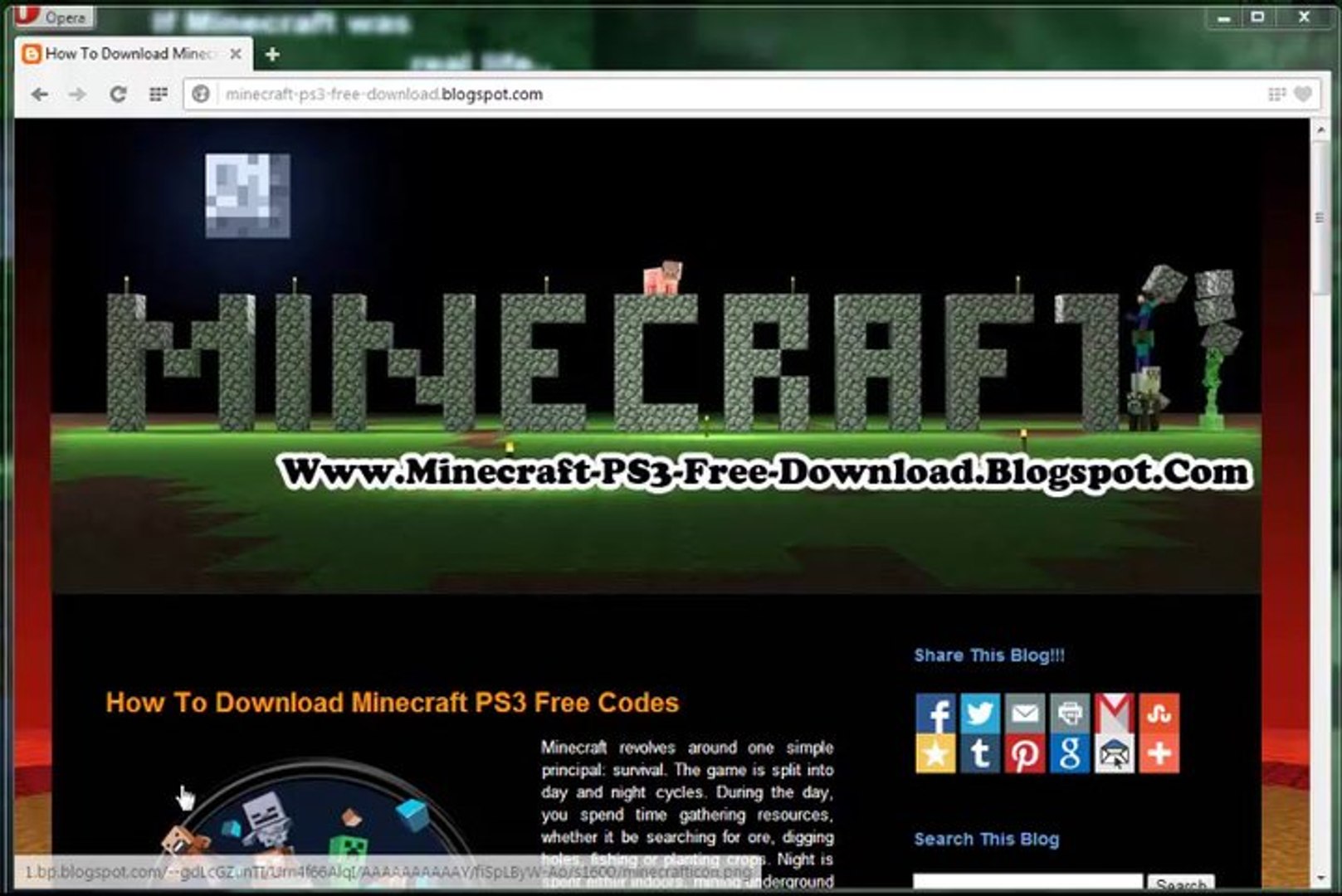 How to Unlock/Install Minecraft Game PS3 - video Dailymotion