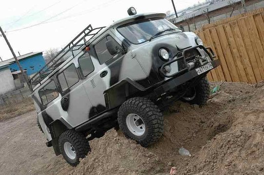 ТЮНИНГ УАЗ 452/TUNING UAZ 452
