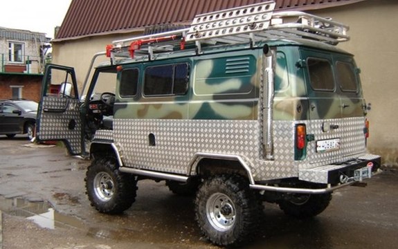 УАЗ 452 ТЮНИНГ ДЛЯ 4Х4/UAZ 452 4X4 TUNING FOR