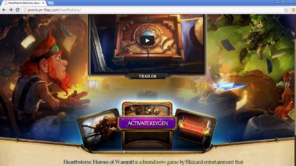 HearthStone Beta Keys Generator