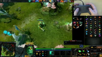 Steam Controller Gameplay - DOTA 2 (Part 2)