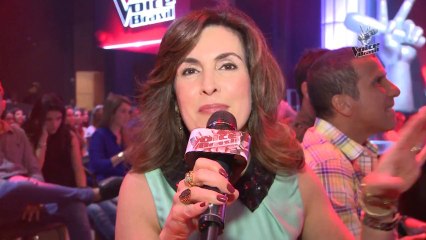 Fátima Bernardes e família estão na plateia do The Voice