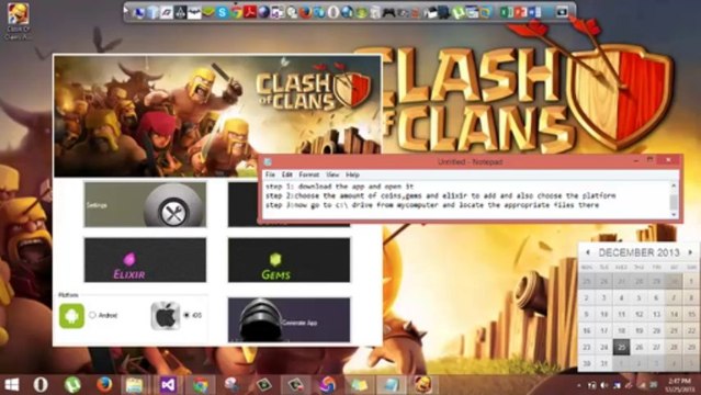 Clash of Clans FREE Elixir,Coins,Gem HACK [100% Working GUARANTEED][FREE][iOS.Android}
