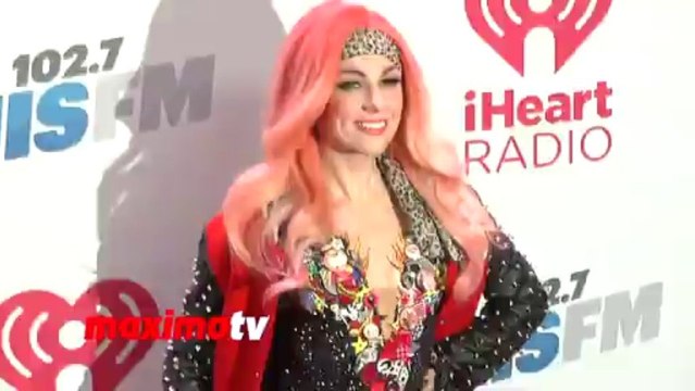 Bonnie McKee KIIS Jingle Ball red carpet arrivals at Staples Center in Los Angeles