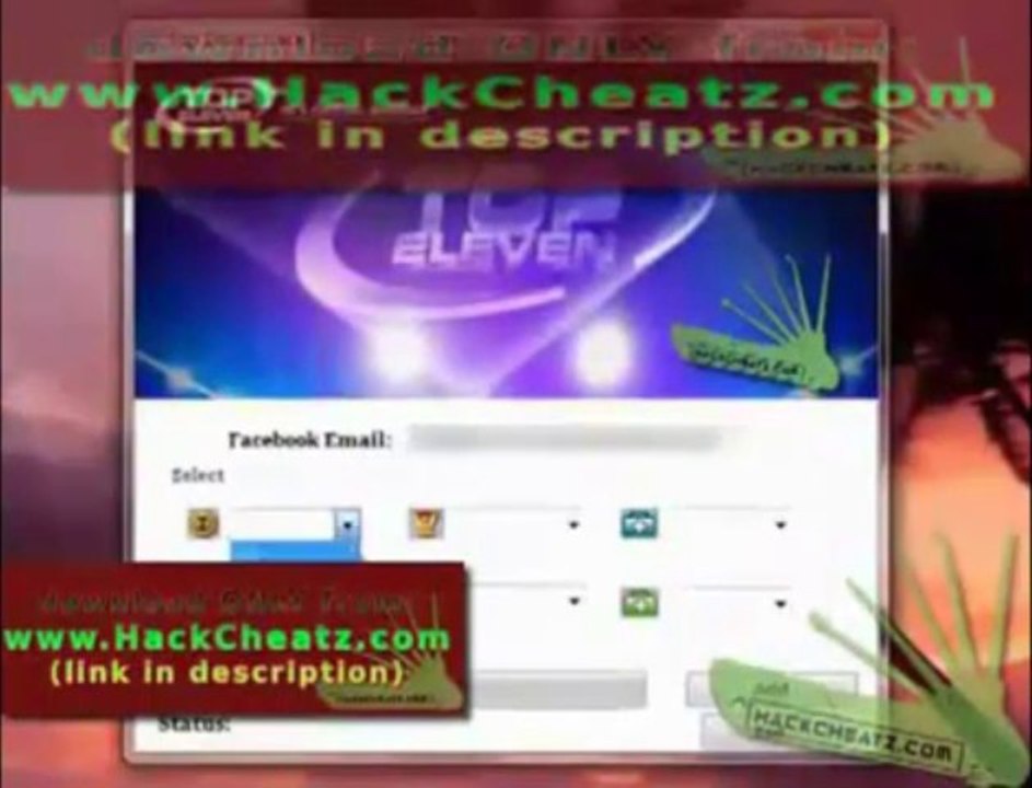 Top Eleven Football Manager Hack Cheat Tool 2013 free items and money [Download Link] [Working]