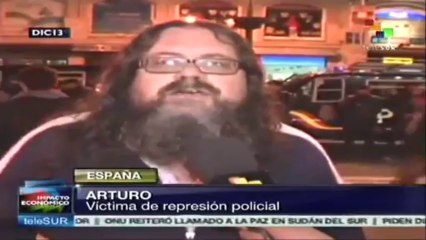 España: sólo Madrid registró 4 mil manifestaciones en 2013