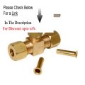 Clearance Dial 94045 Straight Compression Needle/In-Line Water Shut-Off Valve