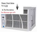 Clearance Fedders AZ7R10F2A 10,000 BTU Window Room Air Conditioner with 10.8 EER, 450 sq. ft. Cooling Area, LED Display,...