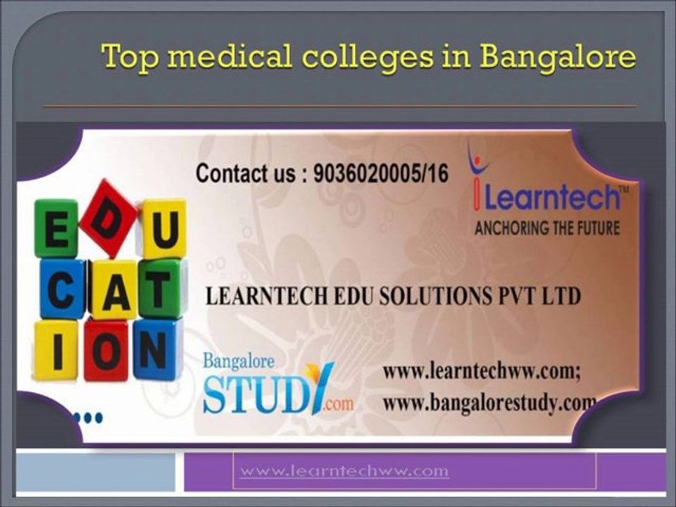 Top Engineering Colleges in Bangalore