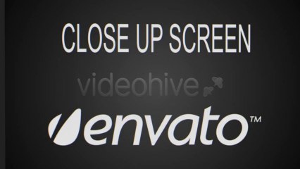 Monitor Close-up - After Effects Template