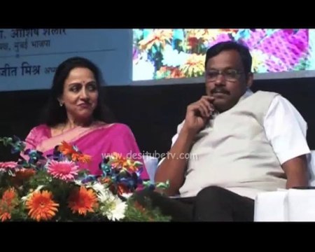 Hema Malini,Poonam Dhillon & Sailesh Lodha were presented at Atal Bihari Vajpayee's birthday & launched his poetry Atal Geet Ganga