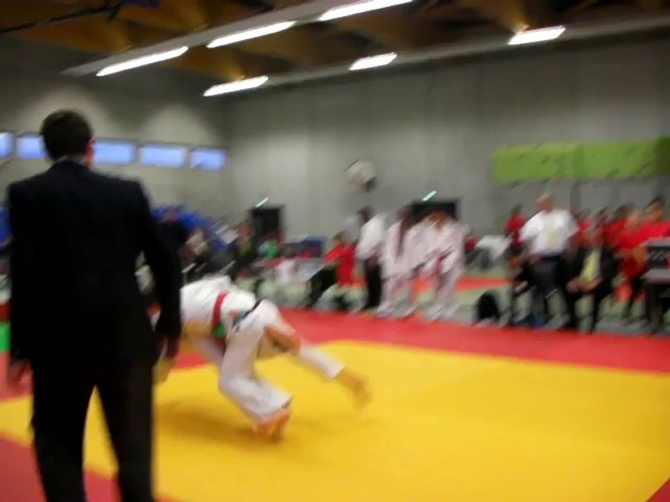 2è tournoi régional de judo de la Ville de Cenon Benjamins Finale -42kg Tableau B