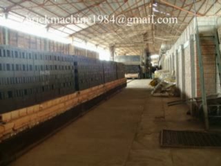 Red clay brick making machine