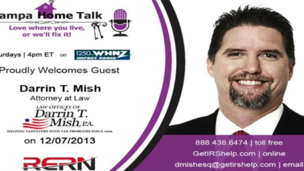 Tampa IRS Tax Attorney Darrin Mish Shares Tax Problem Secret