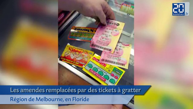 Des tickets à gratter plutôt que des amendes en Floride