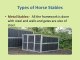 Types of Horse Stables & Barns