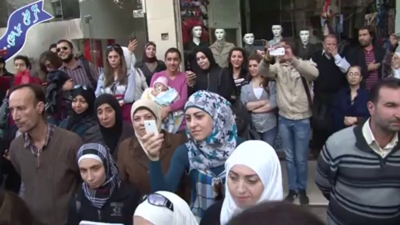 Musik gegen Bomben: Flashmob in Damaskus